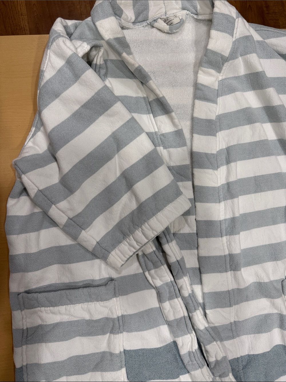 Hearth & Hand Striped Robe - Picture 2 of 6